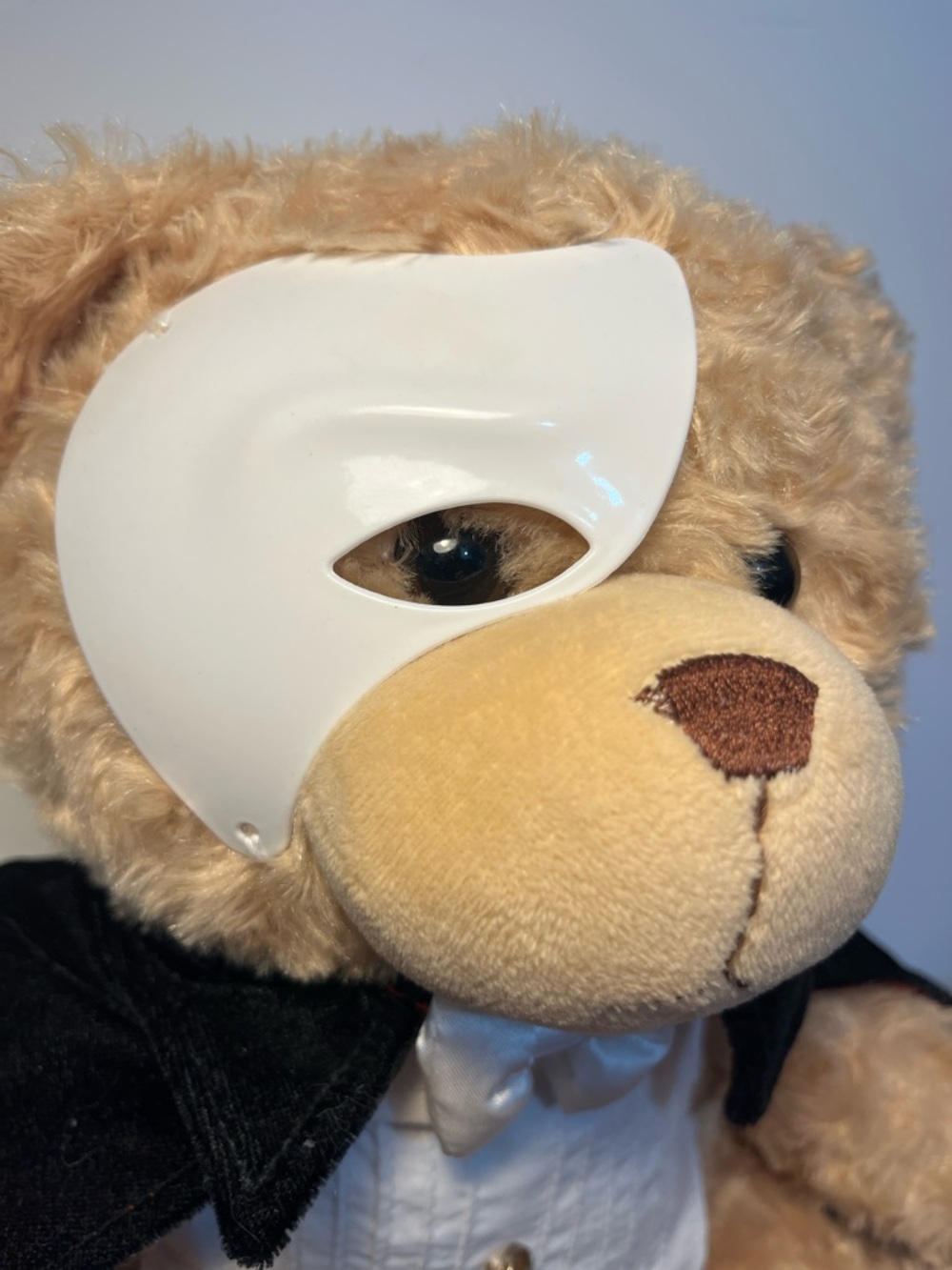 Phantom of the Opera Teddy Bear Plush w/ Mask Cape Tuxedo Broadway Musical - Picture 4 of 8